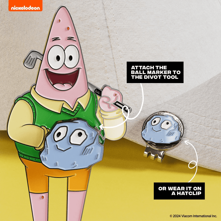 Putt Buddies Patrick Star with Rock