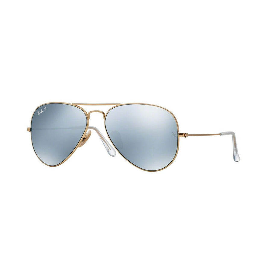 Ray-Ban Aviator Flash - Gold/Polarized Dark Grey