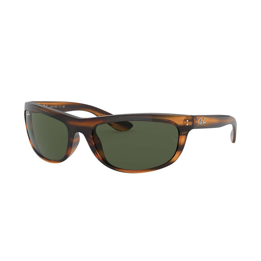 Ray-Ban Balorama - Striped Brown/Green Classic G-15