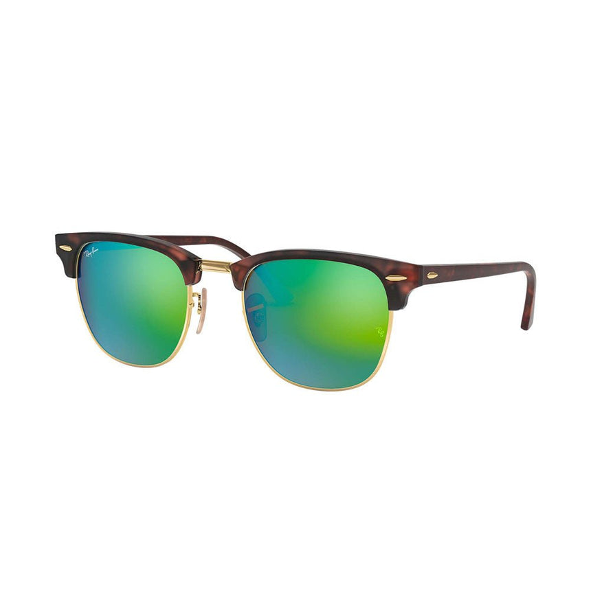 Ray-Ban Clubmaster Classic - Tortoise/Green Flash