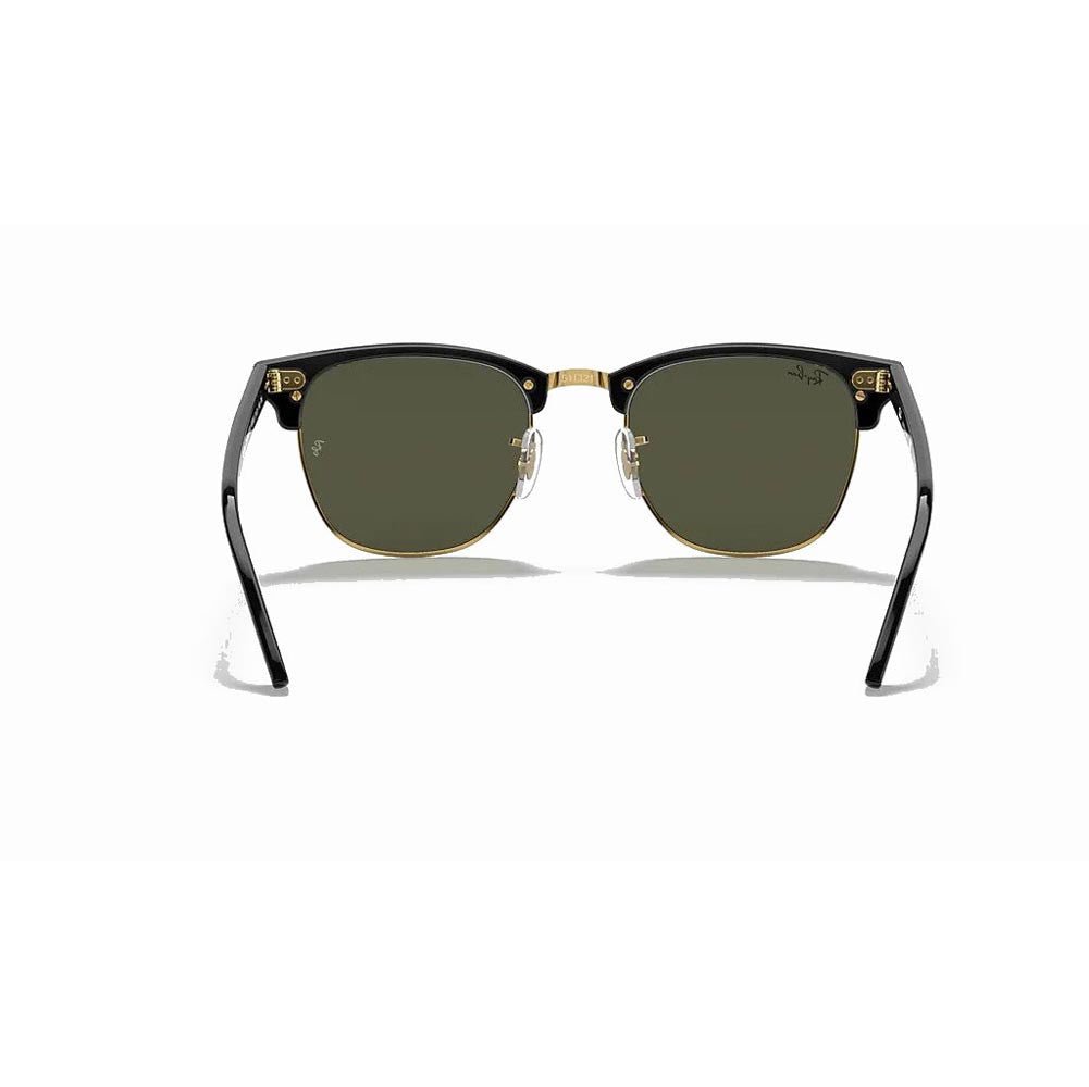 Ray-Ban Clubmaster Classic - Tortoise/Green Solid Color