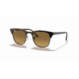 Ray-Ban Clubmaster Color Mix - Grey/Brown Silver Mirror