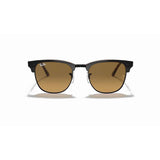 Ray-Ban Clubmaster Color Mix - Grey/Brown Silver Mirror