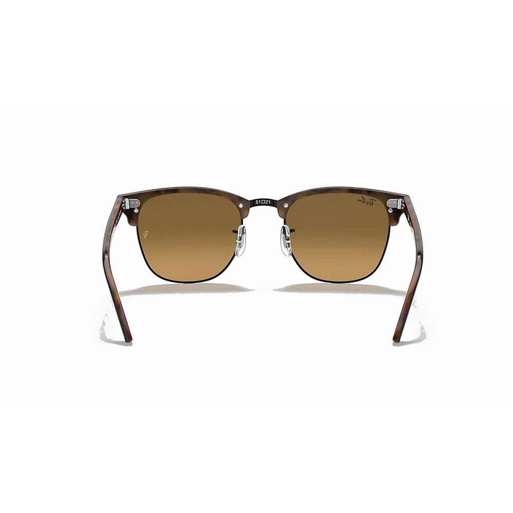 Ray-Ban Clubmaster Color Mix - Grey/Brown Silver Mirror – Golf HQ