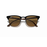 Ray-Ban Clubmaster Color Mix - Grey/Brown Silver Mirror