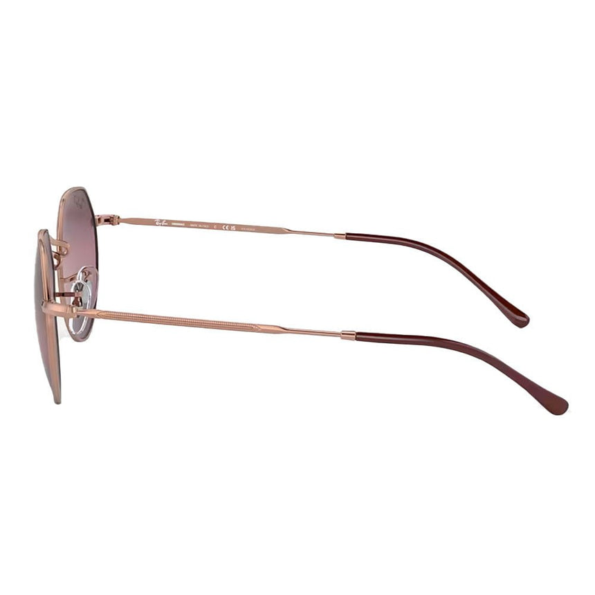 Ray-Ban Jack Chromance - Polished Rose Gold/Gradient Red Polarized