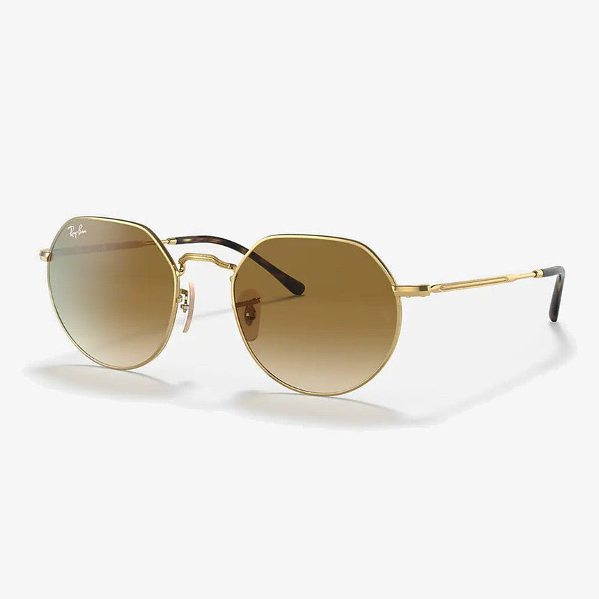 Ray-Ban Jack - Gold/Light Brown Gradient