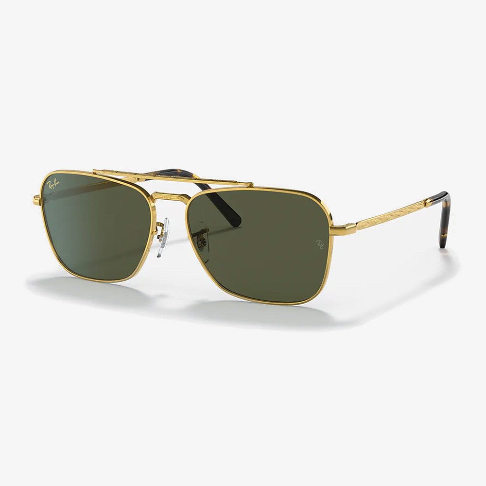 Ray ban gold green deals