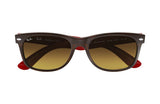 Ray-Ban New Wayfarer BiColor - Tortoise Grey Red/Brown Gradient