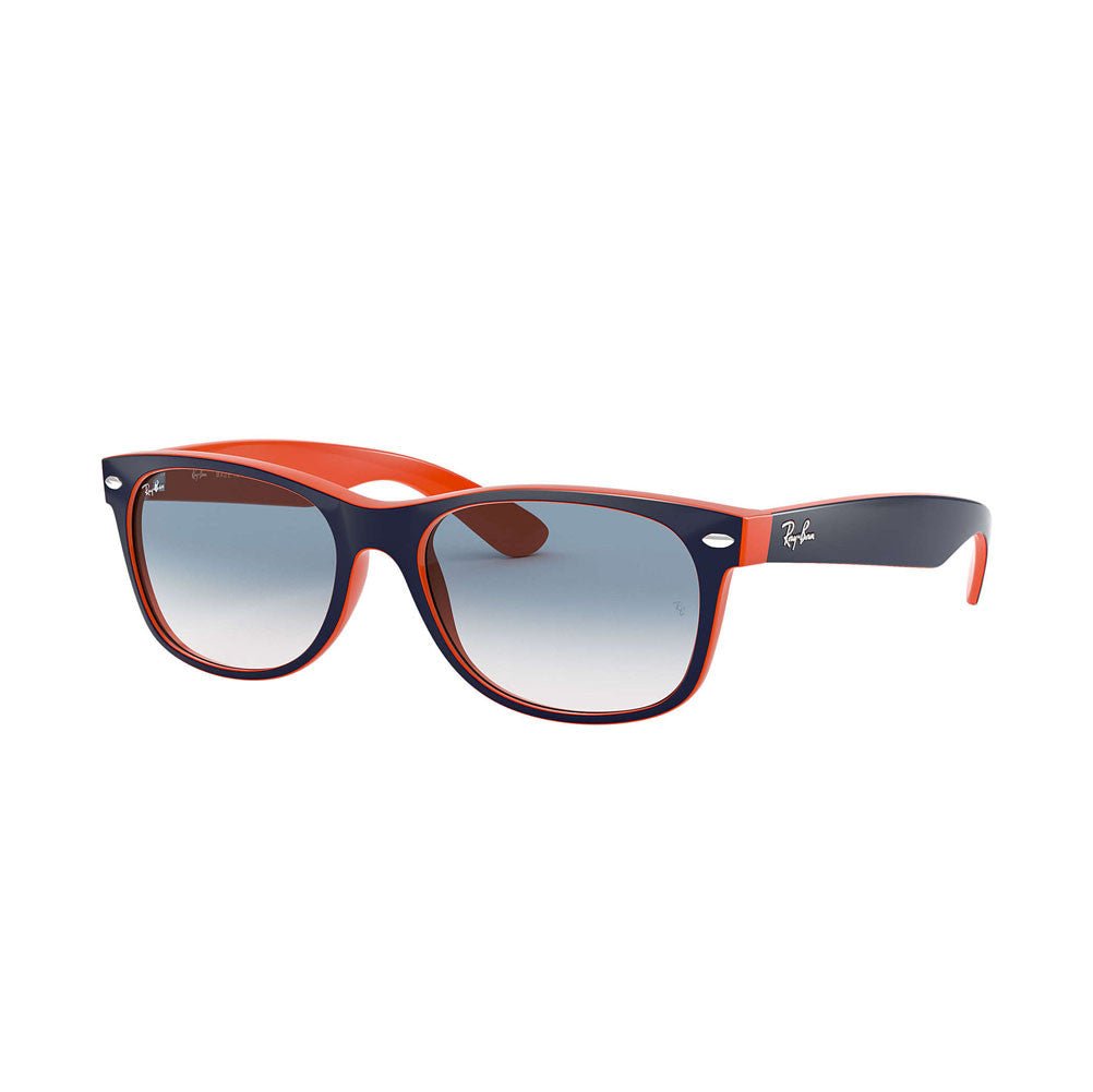 Ray-Ban New Wayfarer Color Mix - Blue Orange/Light Blue Gradient