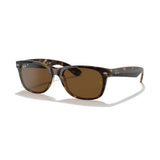 Ray-Ban New Wayfarer - Tortoise/Classic Brown Polarized