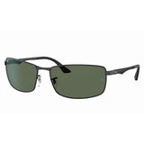 Ray-Ban RB3498 - Black/Green Classic
