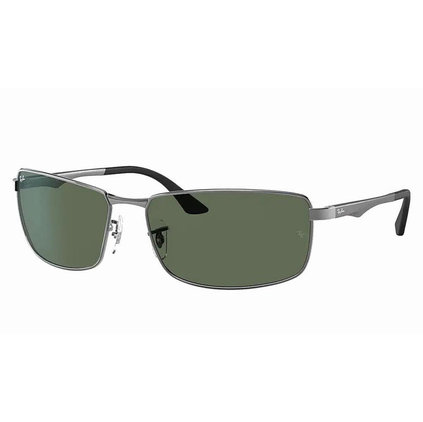 Ray-Ban RB3498 - Gunmetal/Green Classic