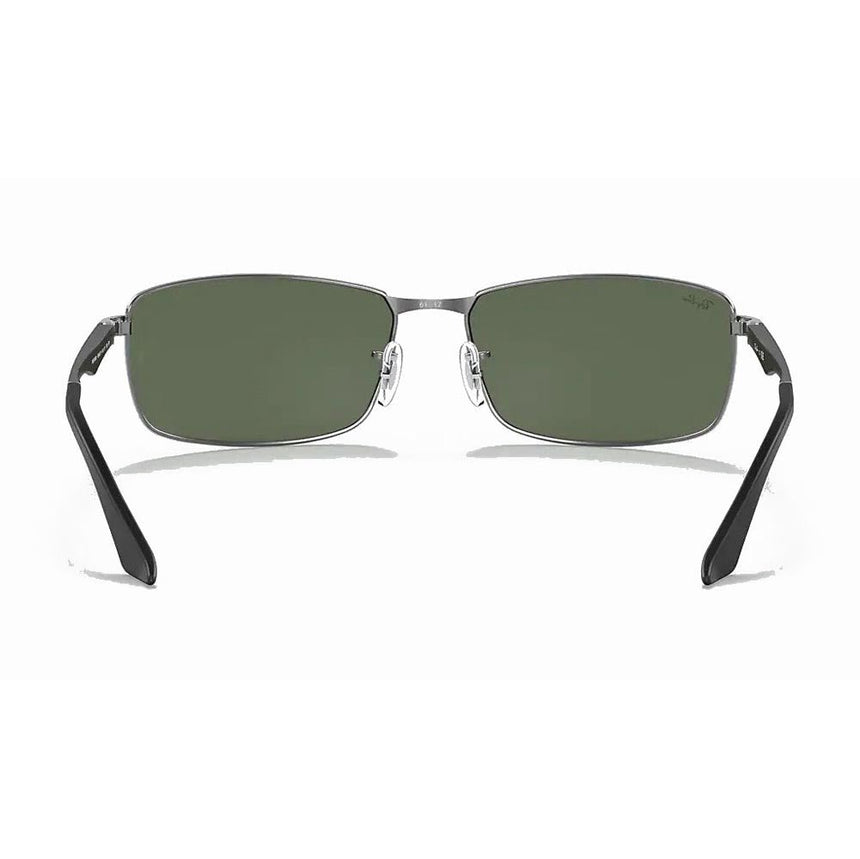 Ray-Ban RB3498 - Gunmetal/Green Classic