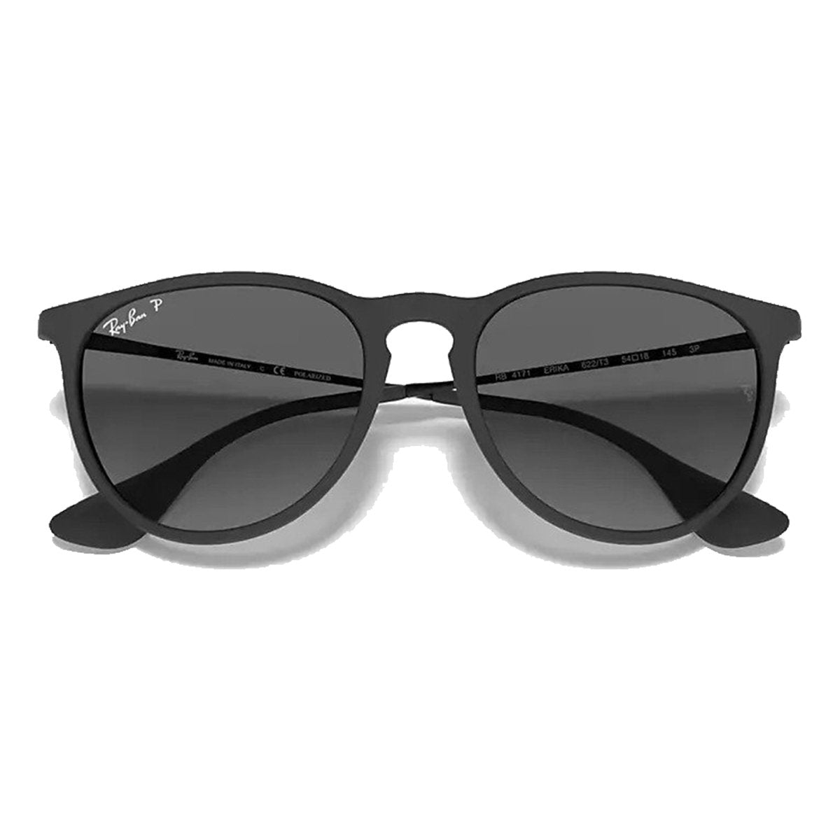 Ray-Ban Women's Erika Color Mix - Rubber Black/Grey Gradient
