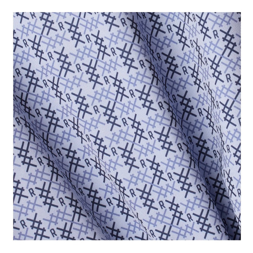 Purple Jewel Navy Captain Lattice