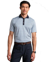 Blue Stone White Club Print