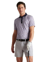 Pale Lilac Lavender Dusk Micro Square Geo