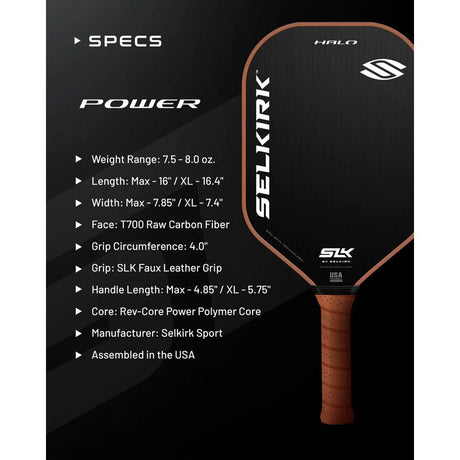 Selkirk SLK Halo Max Paddle