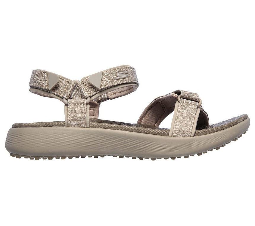 Skechers Women's Go Golf 600 Golf Sandal - Taupe