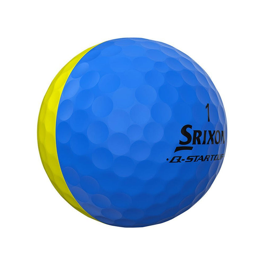 Srixon Q-Star Tour Divide Golf Balls - Blue - 2024