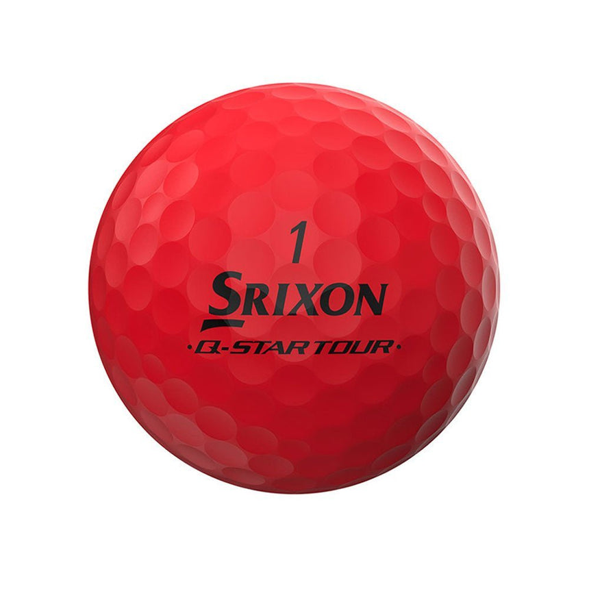 Srixon Q-Star Tour Divide Golf Balls - Red - 2024