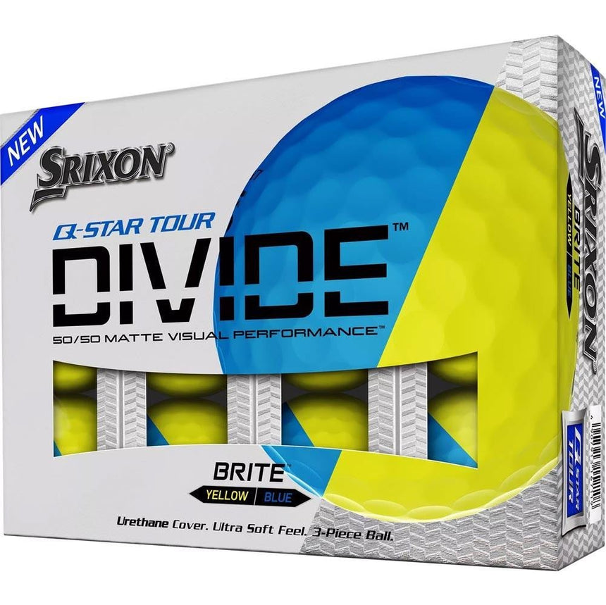 Srixon Q-Star Tour Golf Balls - Divide Blue