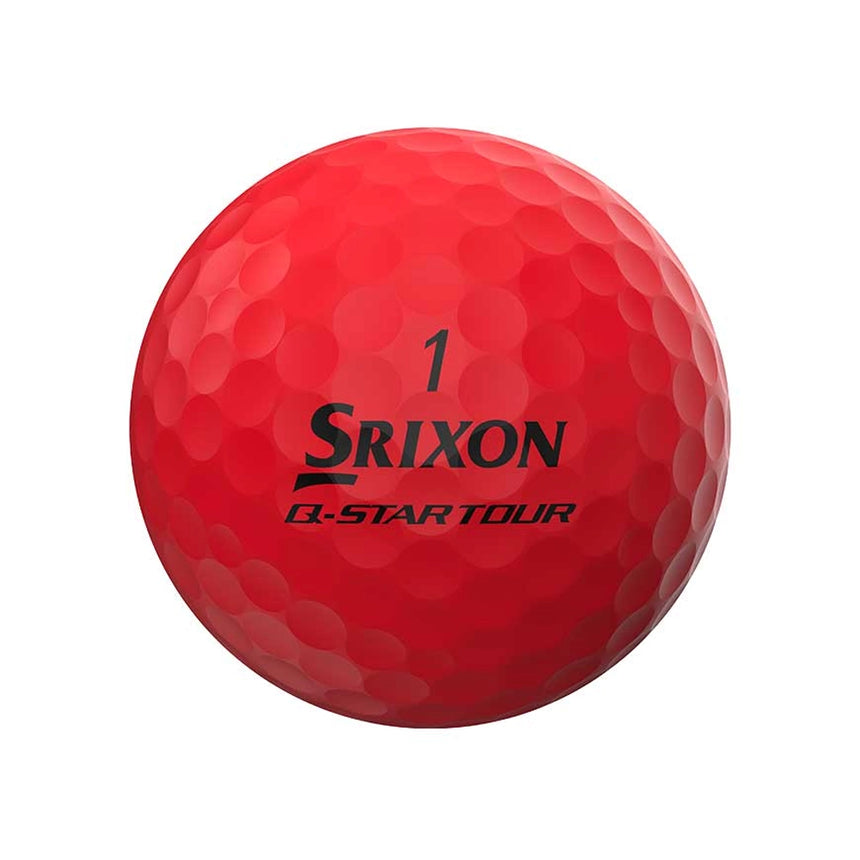 Srixon Q-Star Tour Golf Balls - Divide Red