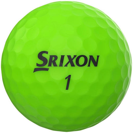 Srixon Soft Feel Brite Golf Balls - Brite Green - 2023