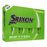 Srixon Soft Feel Brite Golf Balls - Brite Green