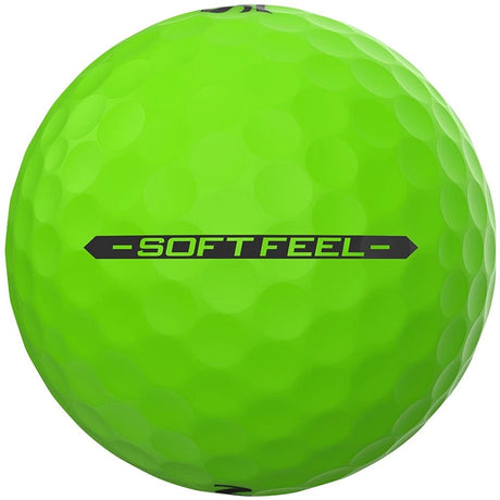 Srixon Soft Feel Brite Golf Balls - Brite Green