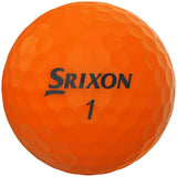 Srixon Soft Feel Brite Golf Balls - Brite Orange