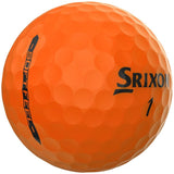 Srixon Soft Feel Brite Golf Balls - Brite Orange