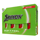 Srixon Soft Feel Golf Balls - Brite Red