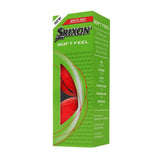 Srixon Soft Feel Golf Balls - Brite Red