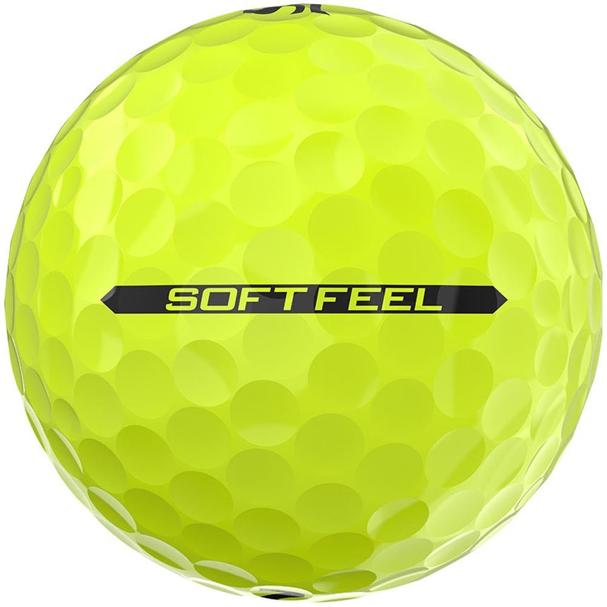 Srixon Soft Feel Golf Balls - Tour Yellow - 2023