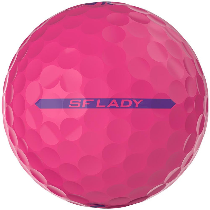 Srixon Soft Feel Lady Golf Balls - Passion Pink - 2023