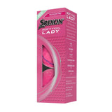 Srixon Soft Feel Lady Golf Balls - Passion Pink