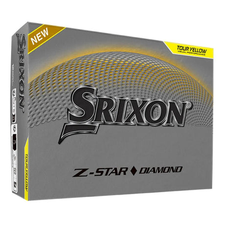 Srixon Z-Star Diamond Golf Balls - Tour Yellow