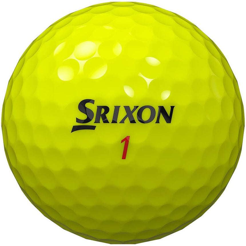 Srixon Z-Star XV Golf Balls - Tour Yellow - 2023