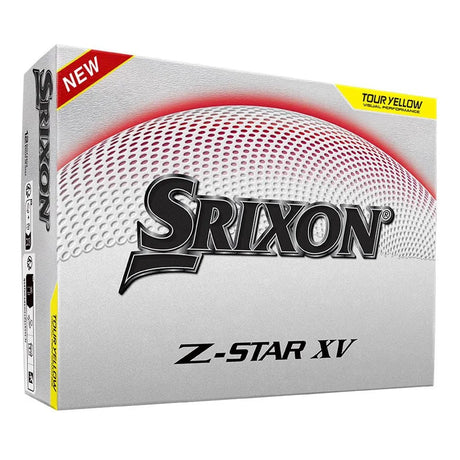 Srixon Z-Star XV Golf Balls - Tour Yellow