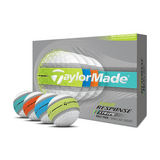TaylorMade Tour Response Stripe Golf Balls - Neon Multi - 2026