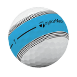 TaylorMade Tour Response Stripe Golf Balls - Neon Blue - 2026