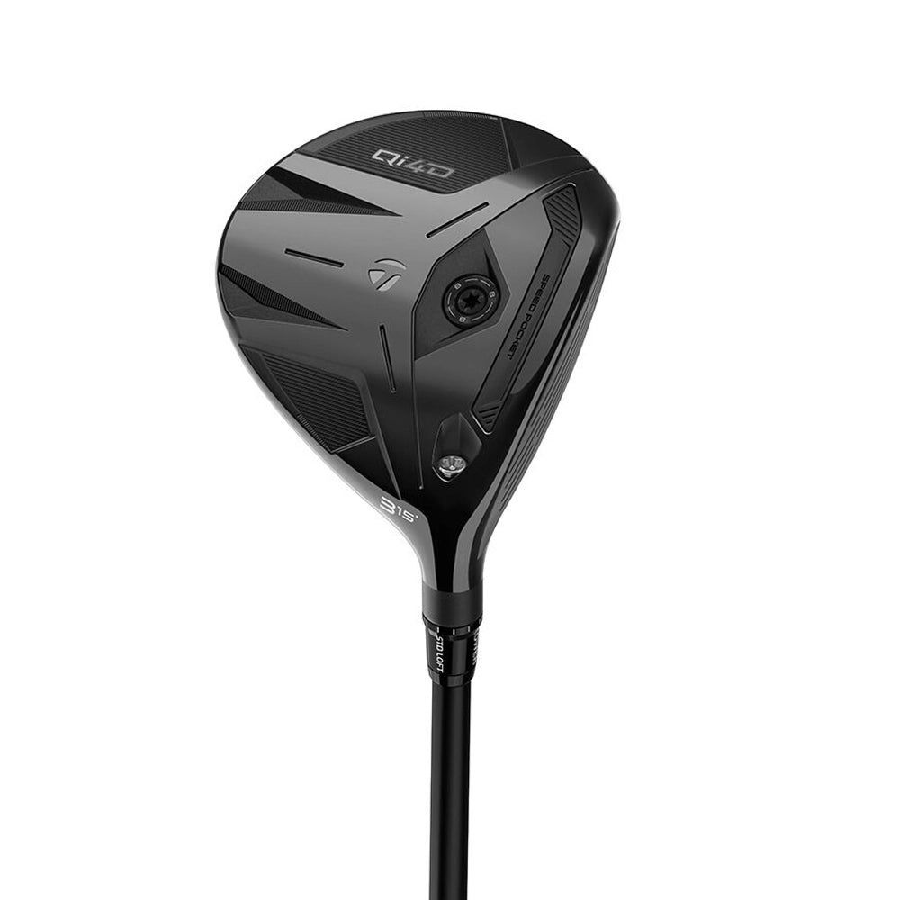 Taylormade Qi4D Shadowfall Black Fairway Wood | GolfHQ – Golf HQ