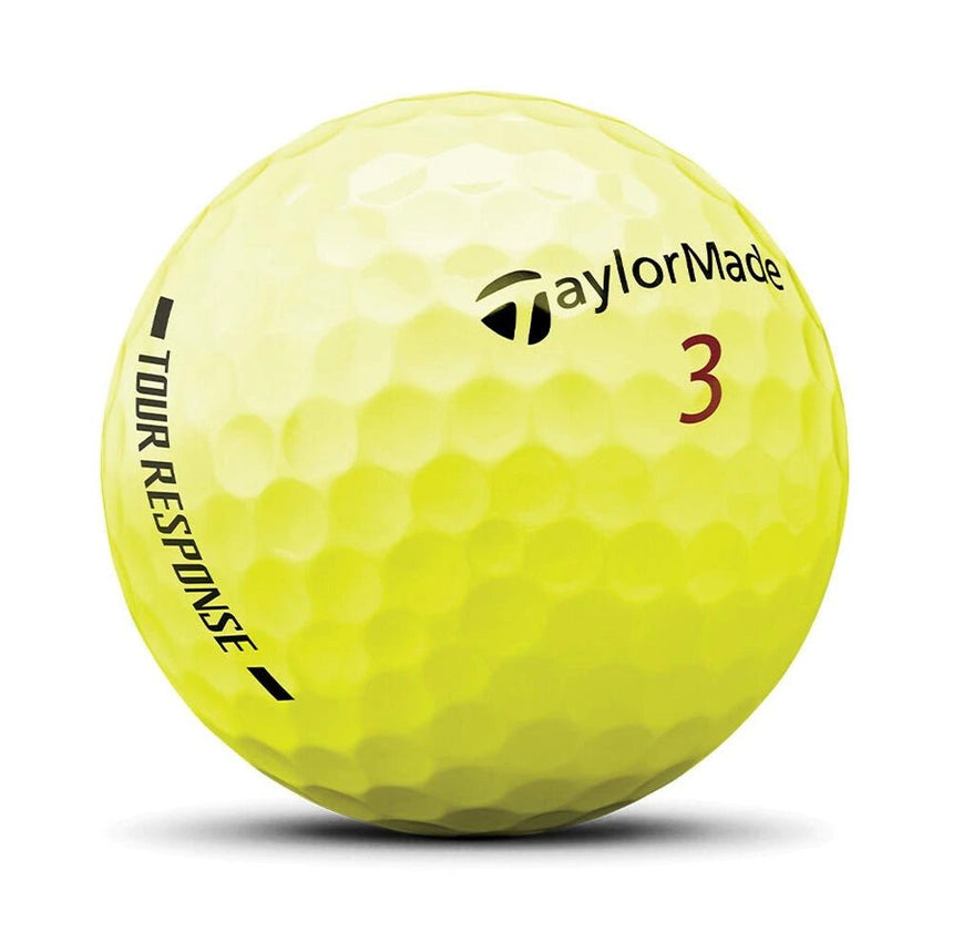 TaylorMade Tour Response Golf Balls - Yellow