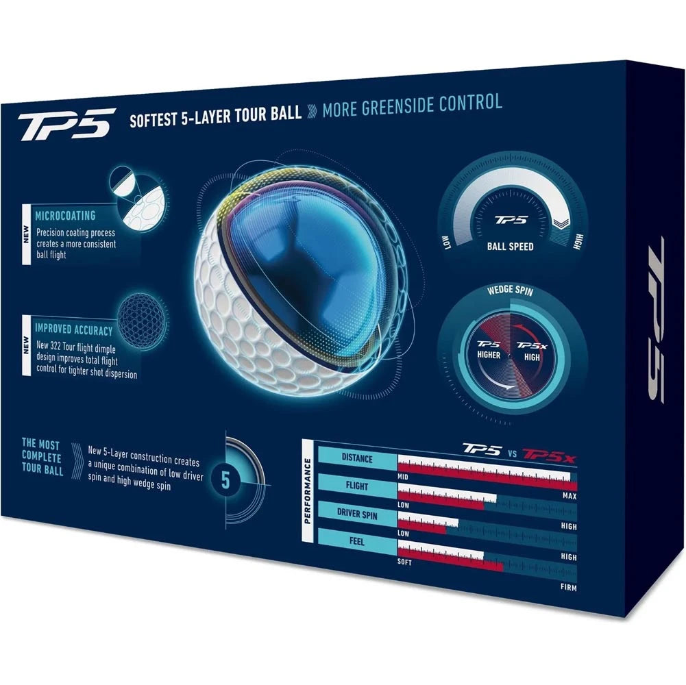 TaylorMade TP5 Personalized Golf Balls