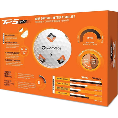 TaylorMade TP5 pix Golf Balls