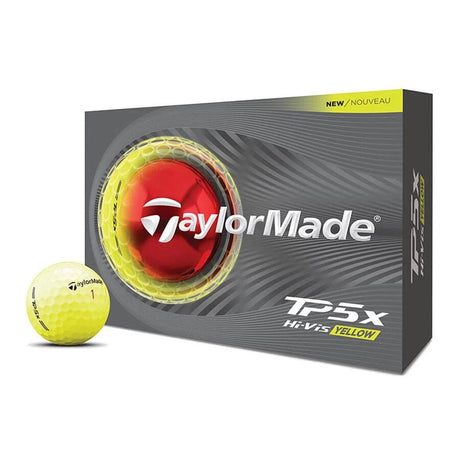 TaylorMade TP5x Golf Balls - Yellow