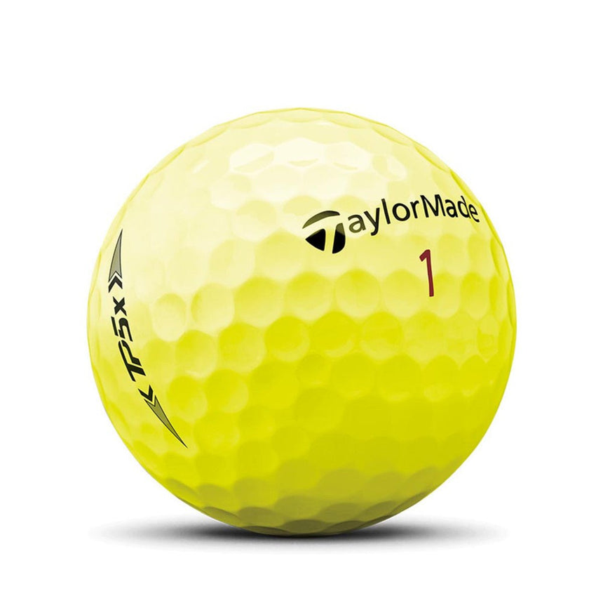 TaylorMade TP5x Golf Balls - Yellow - Prior Generation