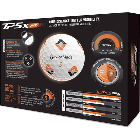 TaylorMade TP5x pix Golf Balls
